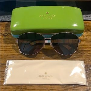 Kate Spade “Dalia” Polarized Aviators 58mm